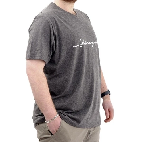 B�Y�K BEDEN T-SH�RT V YAKA CHIGACO 24057 ANTRAS�T