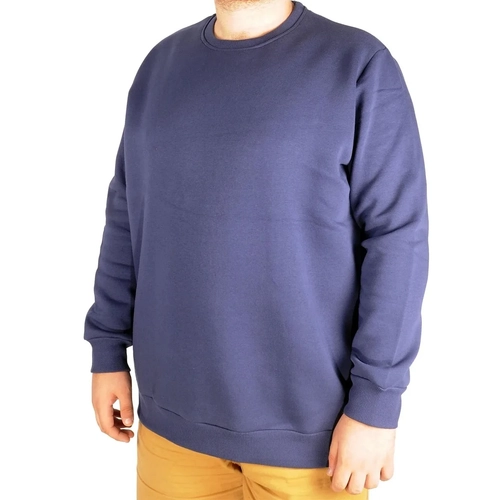 B�y�k Beden Erkek Sweat Bis Yaka 20131 �ndigo