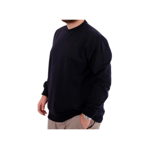B�y�k Beden Erkek Sweat B�s Yaka U24174 Lacivert