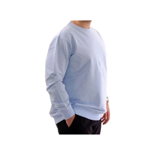  B�y�k Beden Erkek Sweat B�s Yaka U24174 Buz Mavi