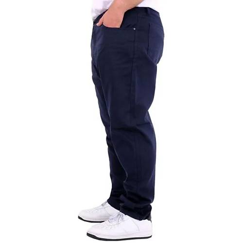 B�y�k Beden Erkek Gabardin Pantolon 5 Cep Do�a Classic 22920 Lacivert