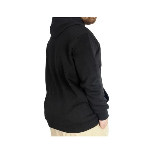 Erkek Sweatshirt Kap�onlu Kanguru Pocket Basic  20562 Siyah