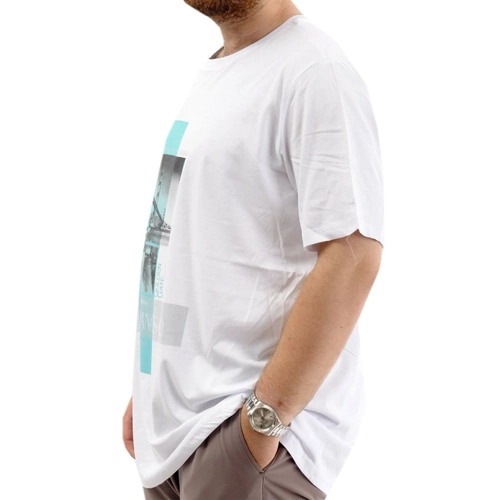  B�Y�K BEDEN T-SH�RT BIS YAKA FRANSICIO 24086 BEYAZ