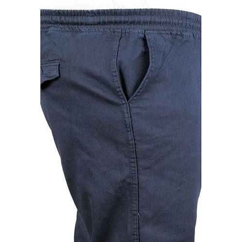 B�y�k Beden Erkek Gabardin D�z Pa�a Jogger EVEREST 21929  Lacivert