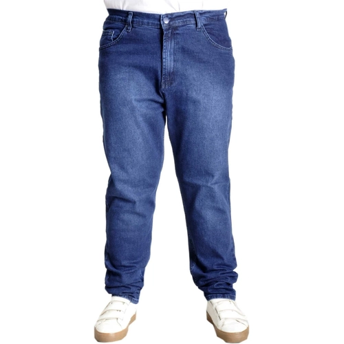 B�y�k Beden Erkek Kot Pantolon Klasik Pure Star 23907 Mavi