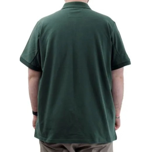 B�y�k Beden Erkek T-Shirt Polo Yaka Cepli Klasik 20550 Nefti