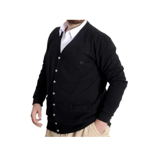 B�y�k Beden Erkek H�rka Vanize Selanik D��meli 20548 Siyah