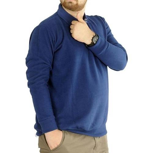 Erkek Sweatshirt Polo Vnz Selanik 20440 �ndigo