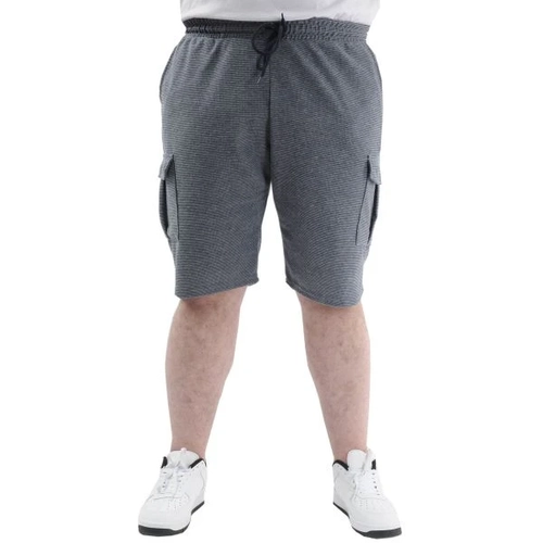 B�y�k Beden Erkek �ort Kargo Cep WAFFLE 23500  Ac�k lacivert