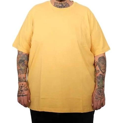 B�y�k Beden Unisex Bisiklet Basic Tshirt 20031 Hardal