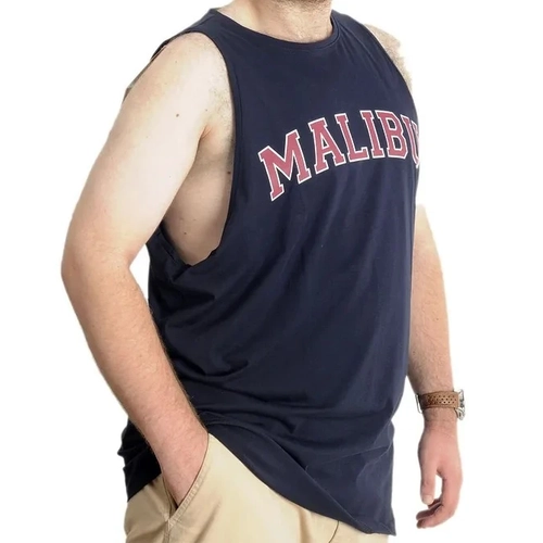 B�y�k Beden Erkek Tshirt Kolsuz Malibu 22129 