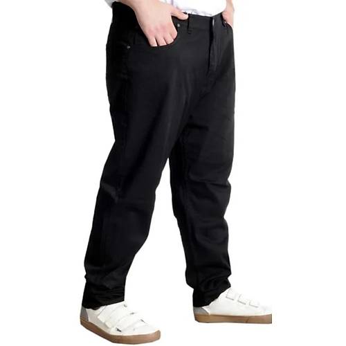 B�y�k Beden Pantolon Gabardin Jogger Do�a 22920 Siyah