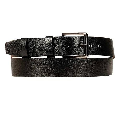 Erkek Kemer 4cm Orta Boy Deri Kemer 4252 Siyah