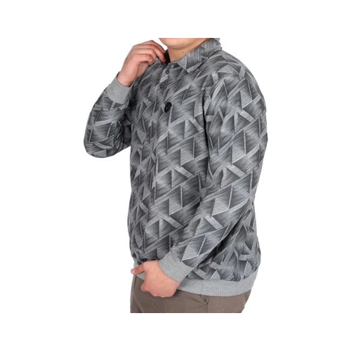 B�y�k Beden Erkek Sweat Desenli 24440 Grimelanj