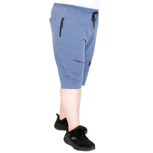 B�y�k Beden Erkek �ort 2 �plik Par�al�  25504 Mavi