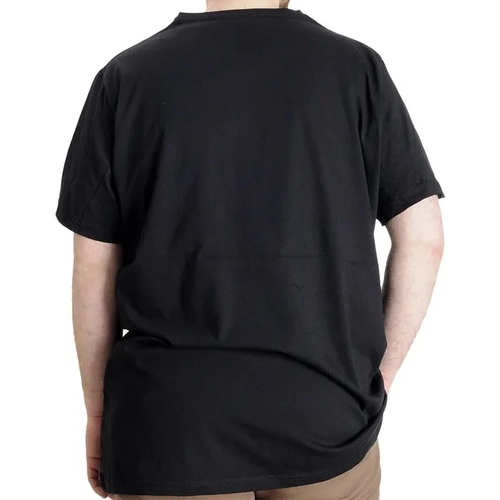 B�y�k Beden Erkek T-shirt Whatever 23148 Siyah