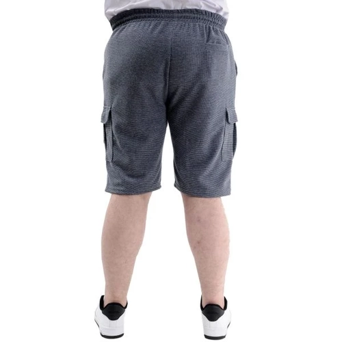 B�y�k Beden Erkek �ort Kargo Cep WAFFLE 23500  Ac�k lacivert