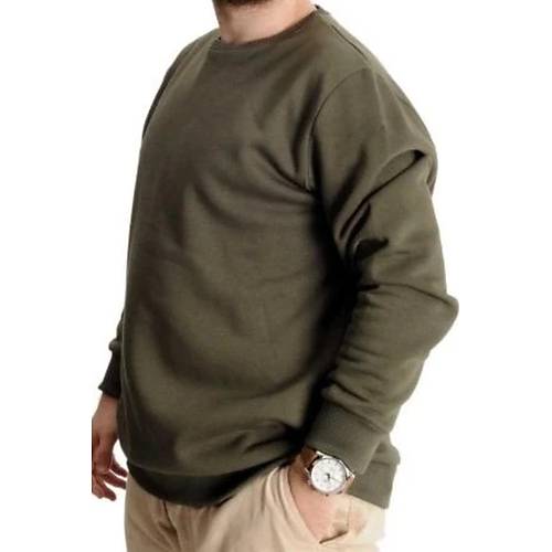 B�y�k Beden Erkek Sweat Bis Yaka 20131 Haki