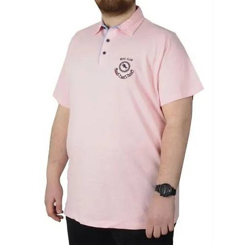 B�y�k Beden Erkek T-Shirt Polo MDX Club 22305 Somon
