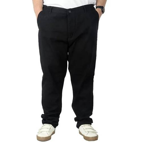 B�y�k Beden Erkek Gabardin Pantolon Do�a 22850 Siyah