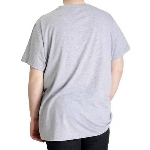 B�y�k Beden Likral� T-shirt Bisiklet Yaka 20149 Grimelanj