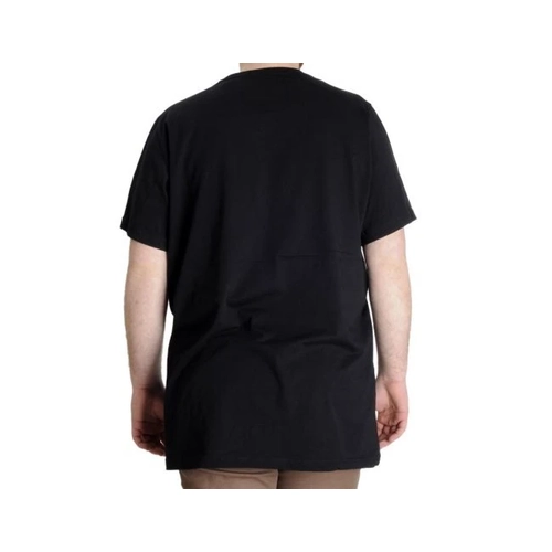 B�y�k Beden Erkek Tshirt V Yaka 20032 Siyah