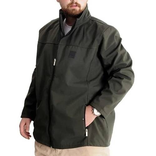B�y�k Beden Erkek Mont Waterproof Softshell 21232 Haki