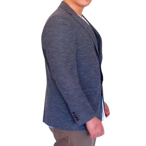 B�y�k Beden Erkek Klasik Blazer Ceket BRITANYA 23028 GRI