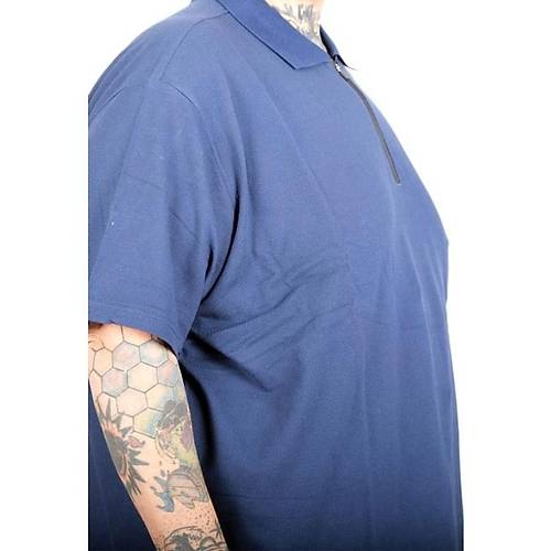 B�Y�K BEDEN  T-SH�RT POLO YAKA  FERMUARLI 25319 �ND�GO