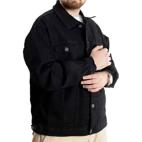 B�y�k Beden Erkek Kot Mont Paris Star 22800 Siyah