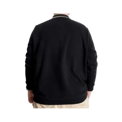 B�y�k Beden Erkek Sweat Polo Selanik Horse 23440 Siyah