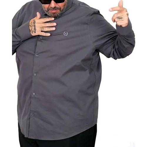 B�y�k Beden Erkek Klasik G�mlek Likral� 20351 F�me