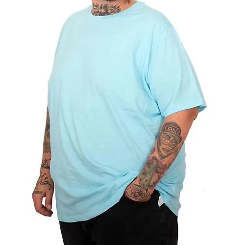 B�y�k Beden  Bisiklet Basic Tshirt 20031 turkuaz