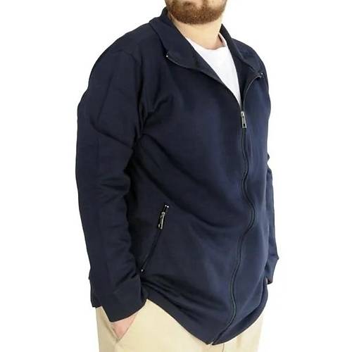 Buyuk Beden Erkek H�rka Fermuarl� Stell Dik Yaka 20571 Lacivert