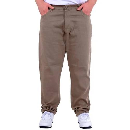 B�y�k Beden Erkek Gabardin Pantolon 5 Cep Do�a Classic 22920 Bej