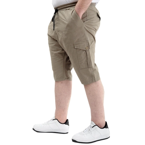 B�y�k Beden Erkek Kapri Kargo Cepli Beli Ba�lamal� VALENCIA 21404 Bej