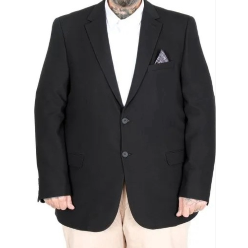 B�y�k Beden Erkek Mendi Blazer Ceket 26020 SIYAH