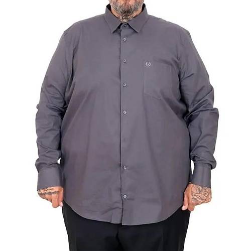 B�y�k Beden Erkek Klasik Cepli G�mlek Likral� 20350 F�me