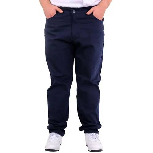 B�y�k Beden Erkek Gabardin Pantolon 5 Cep Do�a Classic 22920 Lacivert