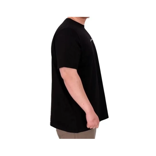 B�y�k Beden Erkek T-Shirt Bisiklet Yaka ROSE U25032 Siyah