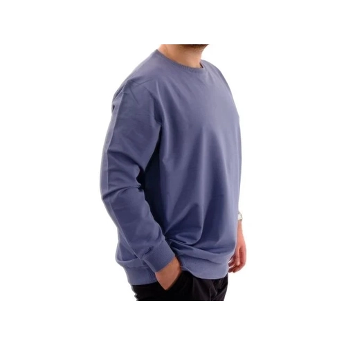 B�y�k Beden Erkek Sweat B�s Yaka U24174 Mavi