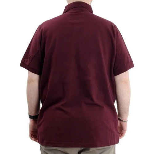 Battal Beden Erkek Tshirt Polo Yaka Cepli Klasik Pike 20552 M�rd�m