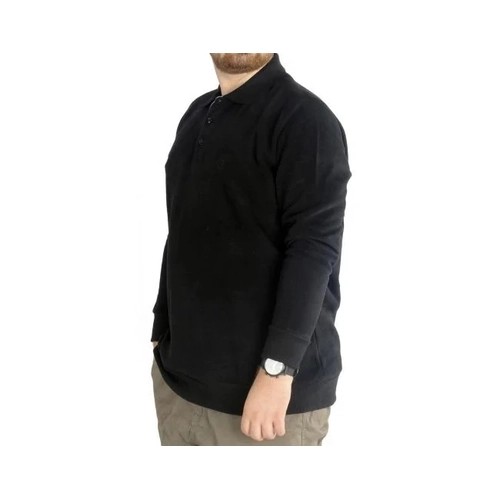 Erkek Sweatshirt Polo Vnz Selanik 20440 Siyah