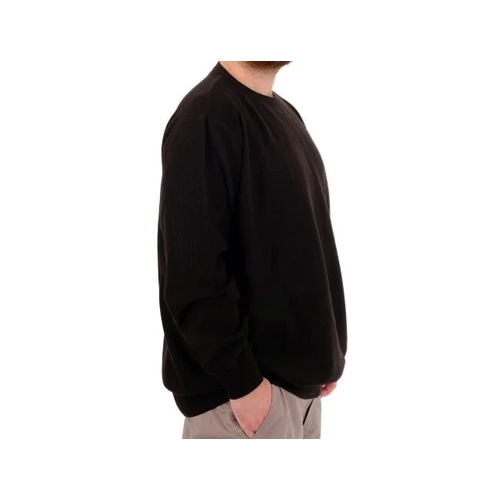 B�y�k Beden Erkek Bisiklet Yaka Triko Kazak 24208 Siyah