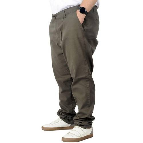 B�y�k Beden Erkek Gabardin Pantolon Do�a 22850 Haki