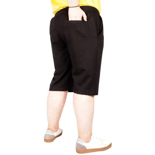 B�y�k Beden Erkek Kapri Straight Basic C20500 Siyah