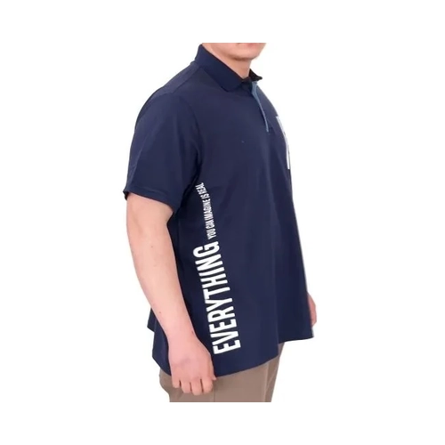 B�y�k Beden Erkek T-Shirt Polo Yaka REAL 25309 �ndigo