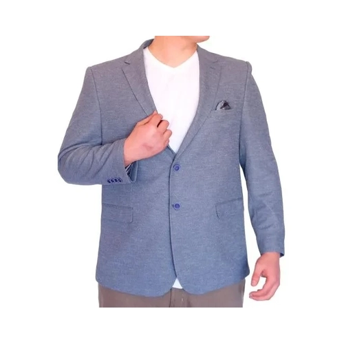 B�y�k Beden Erkek Klasik Blazer Ceket BRITANYA 23028 MAVI