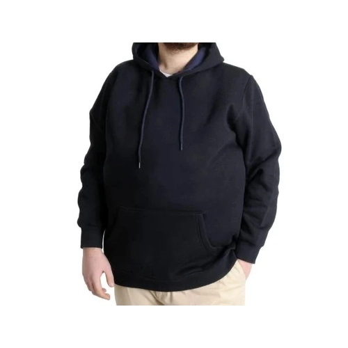 Erkek Sweatshirt Kap�on Pocket Basic  20562 Lacivert