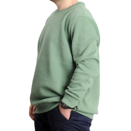 Erkek Sweatshirt Bisiklet Yaka Basic 20131 �a�la